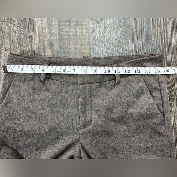 Kut From The Kloth Women's Heather Brown Trousers Size 4P - Picture 9 of 12